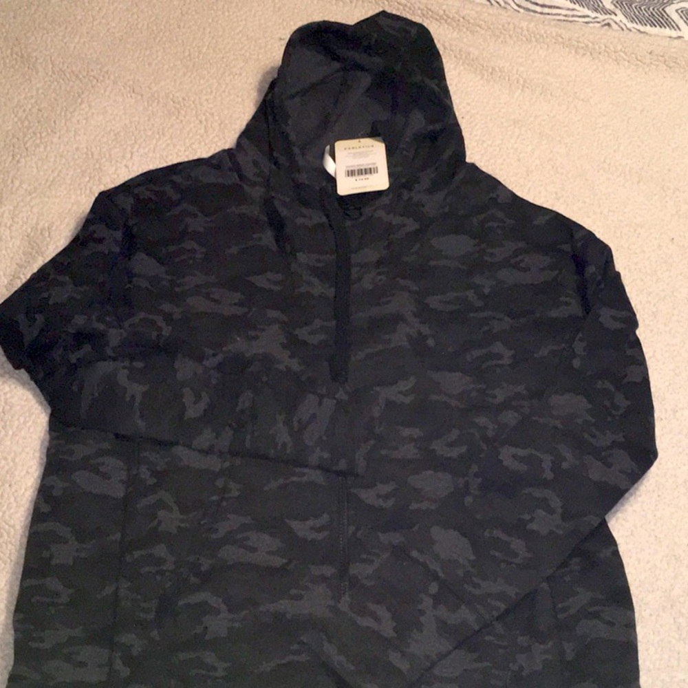 Leah oversized zip up